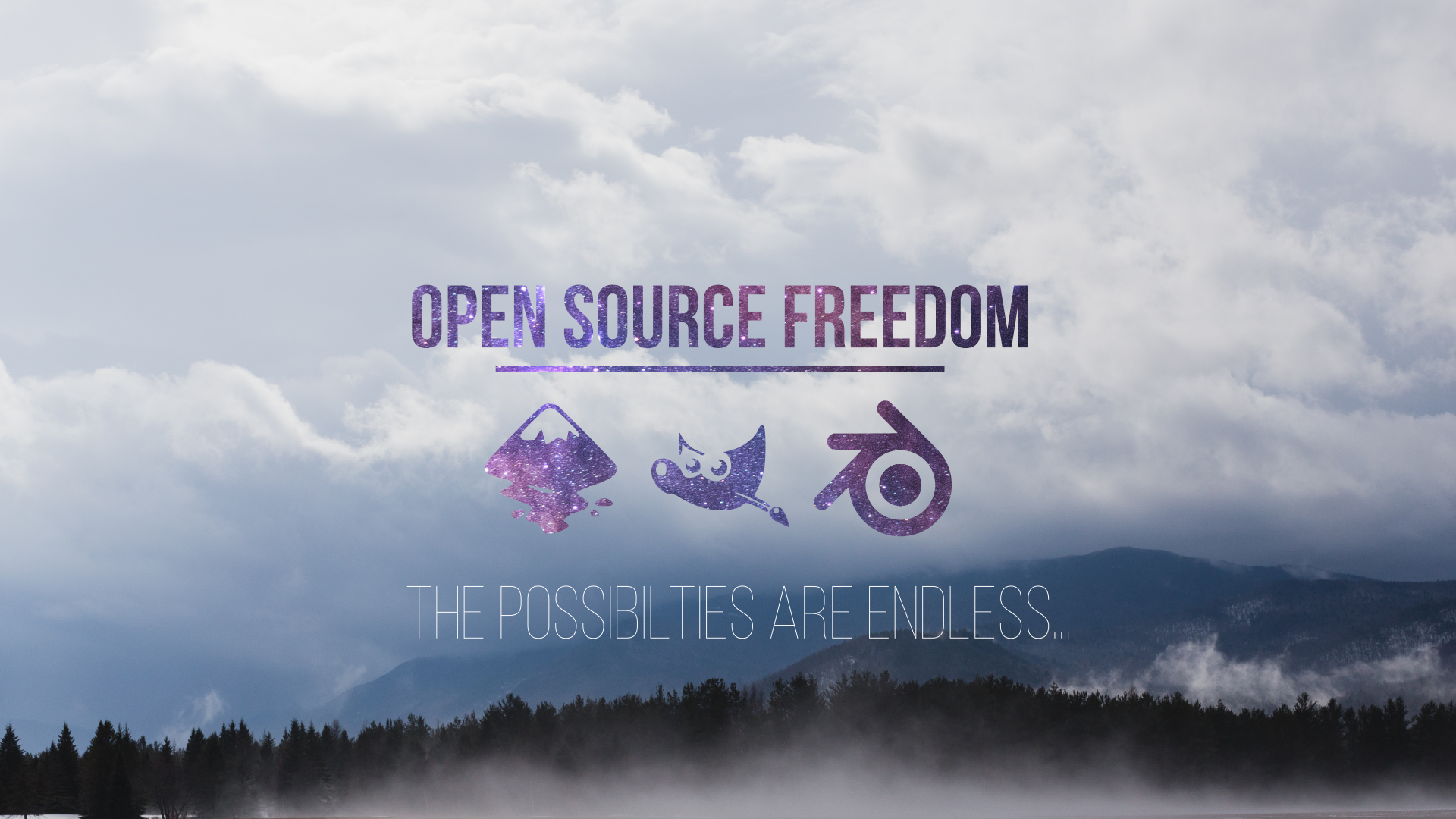 Open your source. Open source Wallpapers. Обои Freedom. Open source логотип. Обои Свобода Преображения.